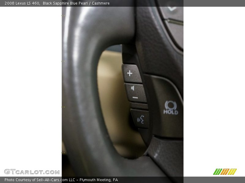 Black Sapphire Blue Pearl / Cashmere 2008 Lexus LS 460