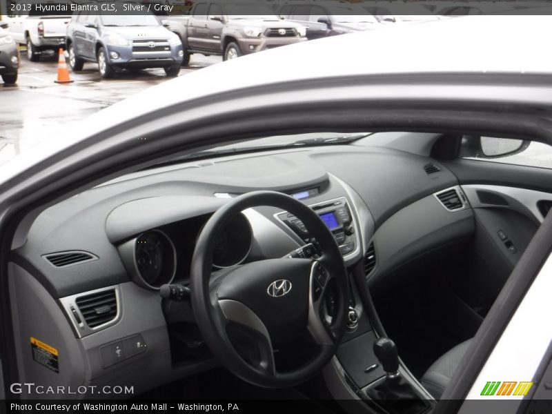 Silver / Gray 2013 Hyundai Elantra GLS