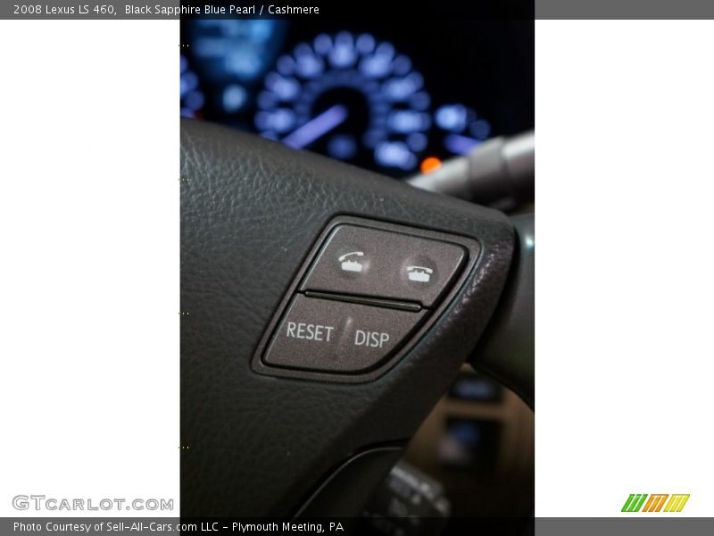 Black Sapphire Blue Pearl / Cashmere 2008 Lexus LS 460