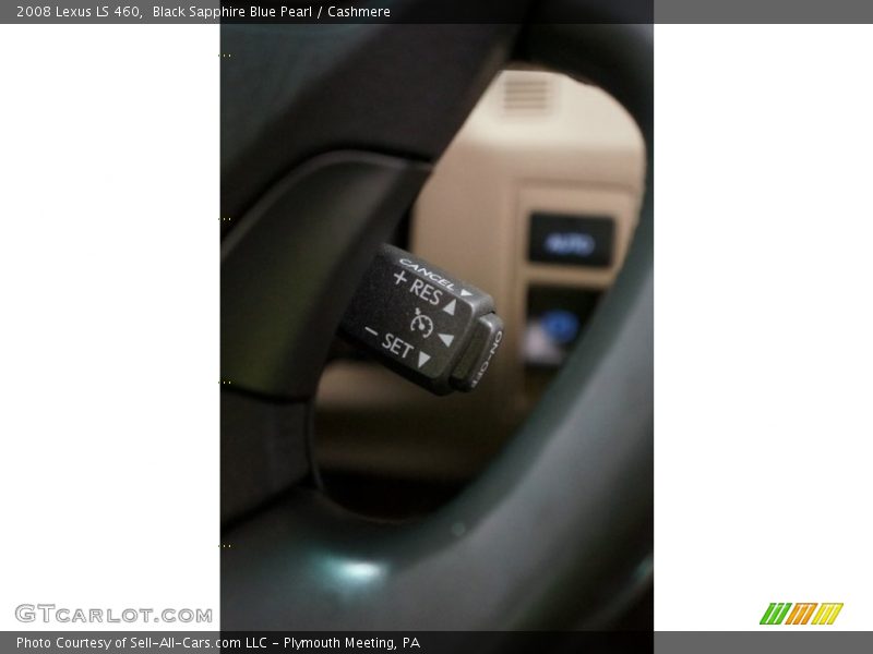 Black Sapphire Blue Pearl / Cashmere 2008 Lexus LS 460