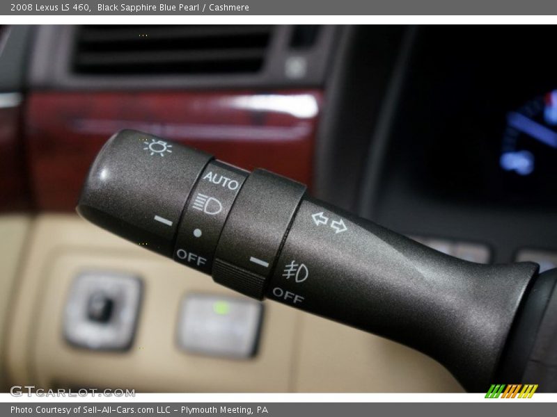 Black Sapphire Blue Pearl / Cashmere 2008 Lexus LS 460