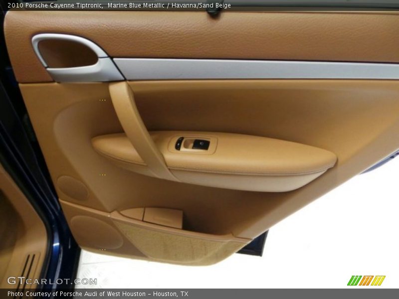 Marine Blue Metallic / Havanna/Sand Beige 2010 Porsche Cayenne Tiptronic