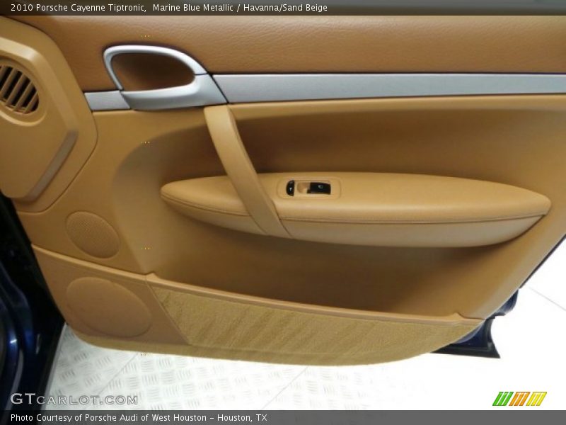 Marine Blue Metallic / Havanna/Sand Beige 2010 Porsche Cayenne Tiptronic
