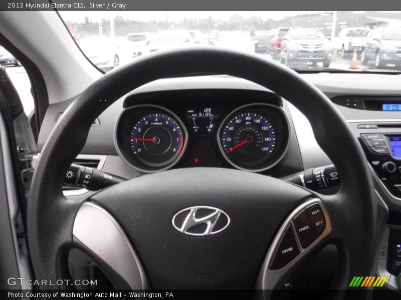 Silver / Gray 2013 Hyundai Elantra GLS