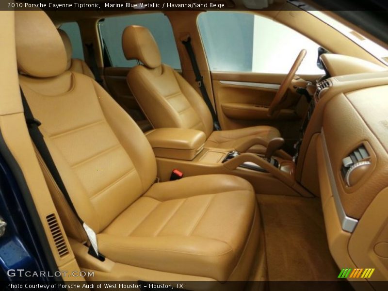 Marine Blue Metallic / Havanna/Sand Beige 2010 Porsche Cayenne Tiptronic