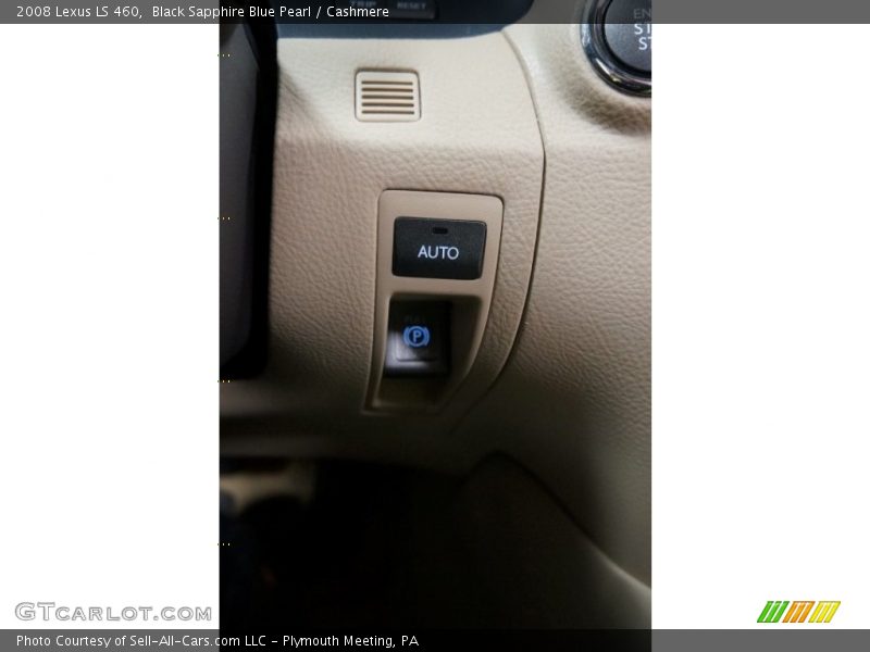 Black Sapphire Blue Pearl / Cashmere 2008 Lexus LS 460