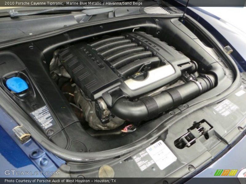 Marine Blue Metallic / Havanna/Sand Beige 2010 Porsche Cayenne Tiptronic