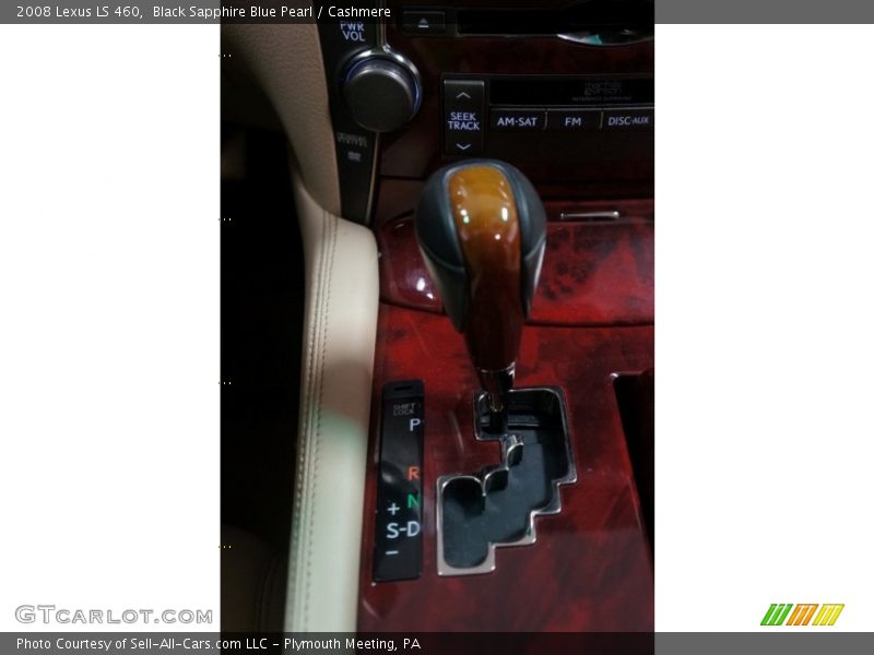 Black Sapphire Blue Pearl / Cashmere 2008 Lexus LS 460