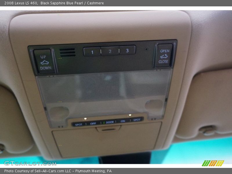 Black Sapphire Blue Pearl / Cashmere 2008 Lexus LS 460