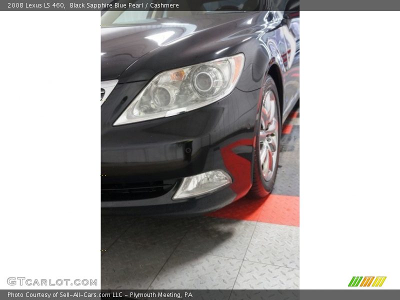 Black Sapphire Blue Pearl / Cashmere 2008 Lexus LS 460