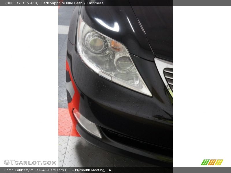 Black Sapphire Blue Pearl / Cashmere 2008 Lexus LS 460