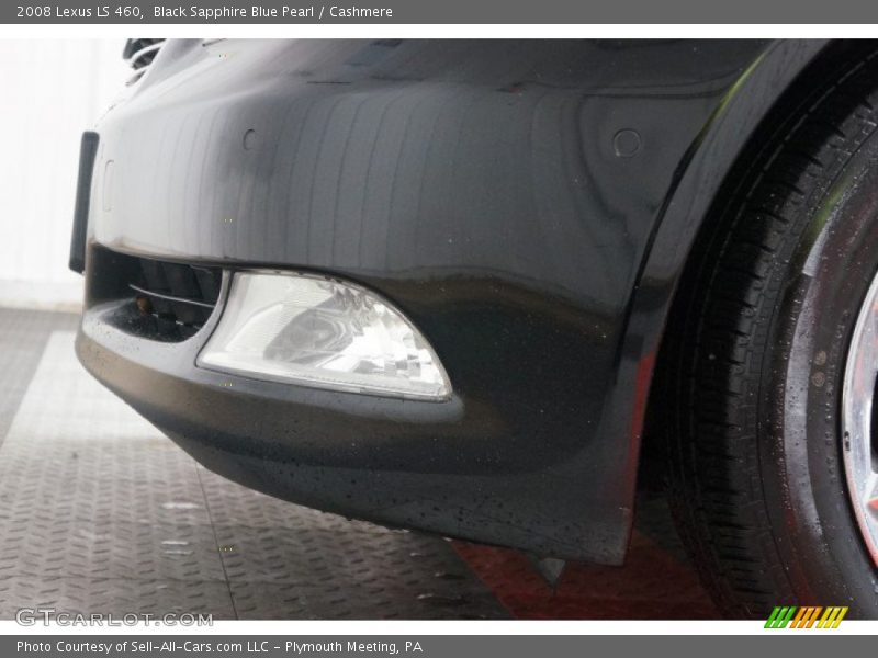 Black Sapphire Blue Pearl / Cashmere 2008 Lexus LS 460