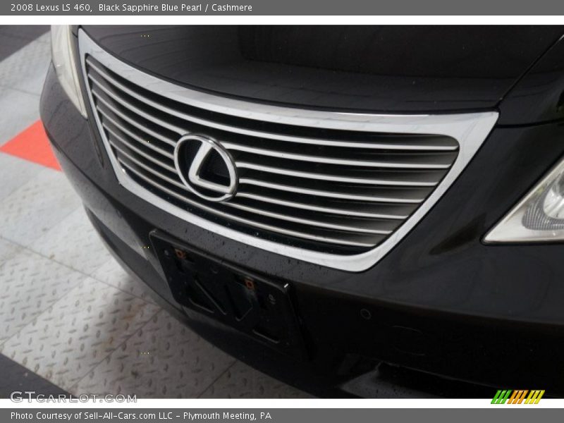Black Sapphire Blue Pearl / Cashmere 2008 Lexus LS 460