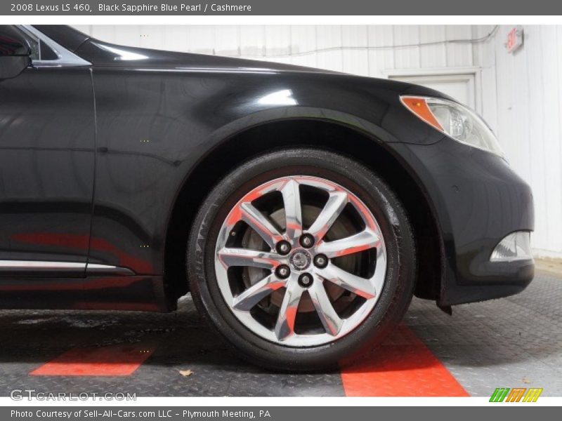 Black Sapphire Blue Pearl / Cashmere 2008 Lexus LS 460