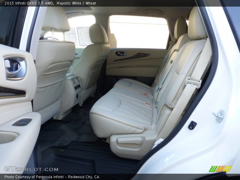 Majestic White / Wheat 2015 Infiniti QX60 3.5 AWD