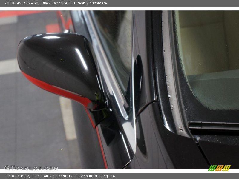 Black Sapphire Blue Pearl / Cashmere 2008 Lexus LS 460