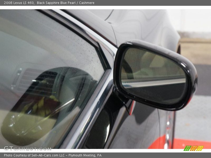 Black Sapphire Blue Pearl / Cashmere 2008 Lexus LS 460