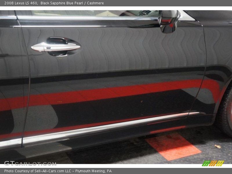 Black Sapphire Blue Pearl / Cashmere 2008 Lexus LS 460