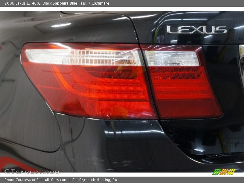 Black Sapphire Blue Pearl / Cashmere 2008 Lexus LS 460