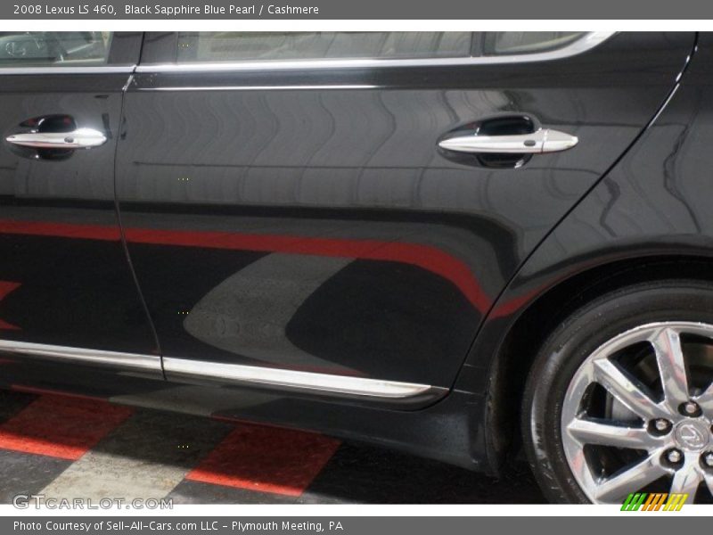 Black Sapphire Blue Pearl / Cashmere 2008 Lexus LS 460