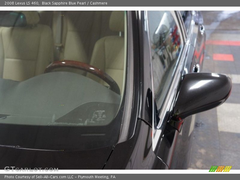 Black Sapphire Blue Pearl / Cashmere 2008 Lexus LS 460