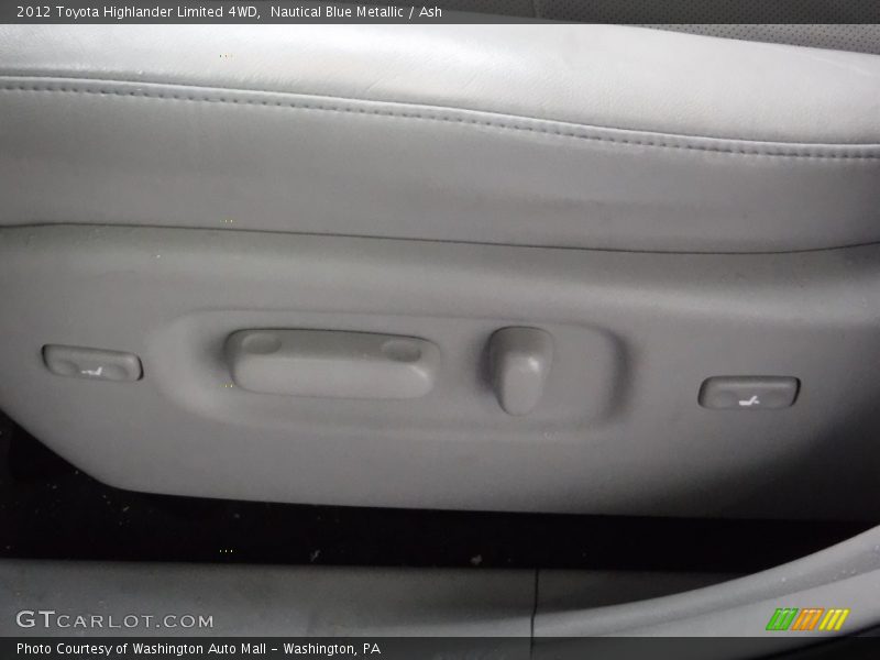 Nautical Blue Metallic / Ash 2012 Toyota Highlander Limited 4WD