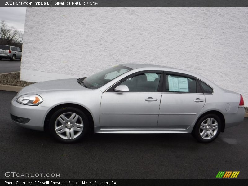 Silver Ice Metallic / Gray 2011 Chevrolet Impala LT