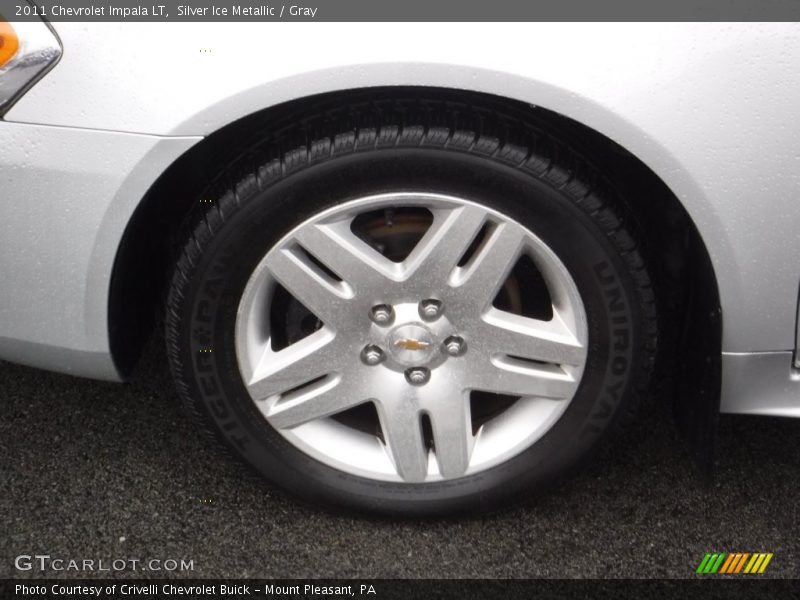Silver Ice Metallic / Gray 2011 Chevrolet Impala LT