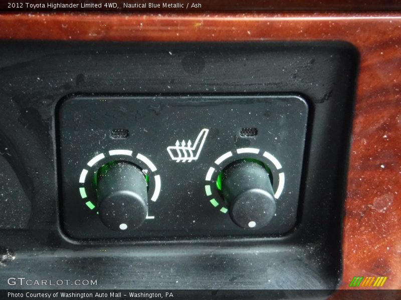 Nautical Blue Metallic / Ash 2012 Toyota Highlander Limited 4WD