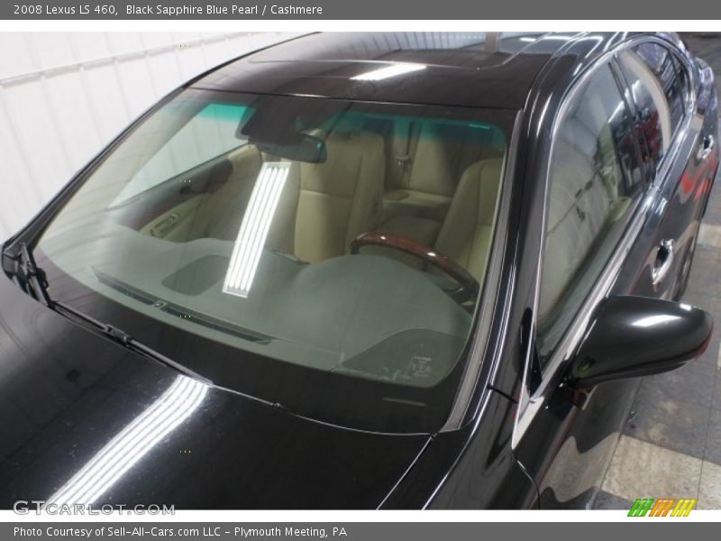 Black Sapphire Blue Pearl / Cashmere 2008 Lexus LS 460