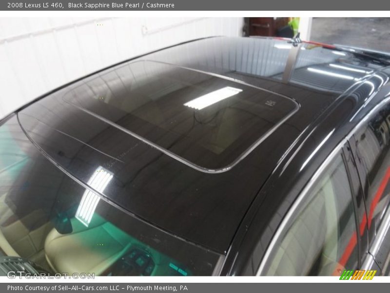 Black Sapphire Blue Pearl / Cashmere 2008 Lexus LS 460