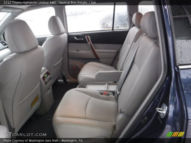 Nautical Blue Metallic / Ash 2012 Toyota Highlander Limited 4WD
