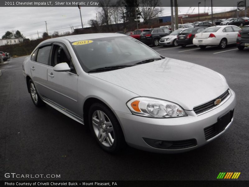 Silver Ice Metallic / Gray 2011 Chevrolet Impala LT