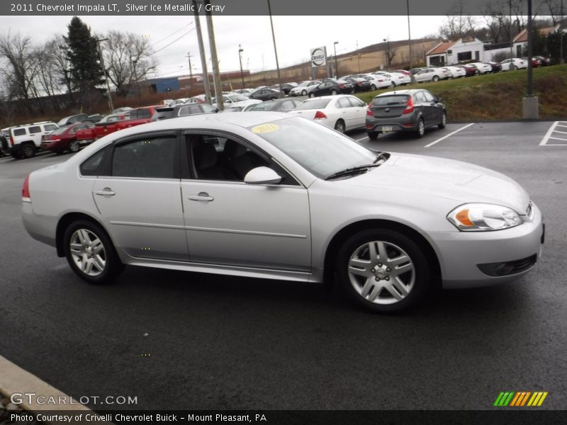 Silver Ice Metallic / Gray 2011 Chevrolet Impala LT