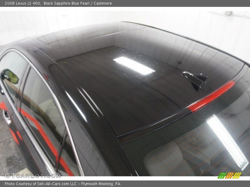 Black Sapphire Blue Pearl / Cashmere 2008 Lexus LS 460