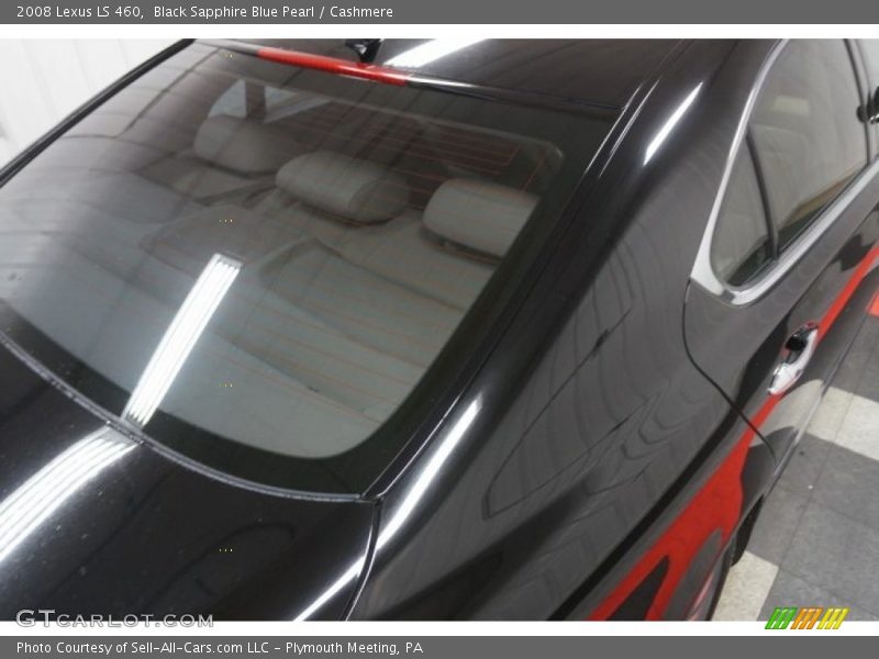 Black Sapphire Blue Pearl / Cashmere 2008 Lexus LS 460