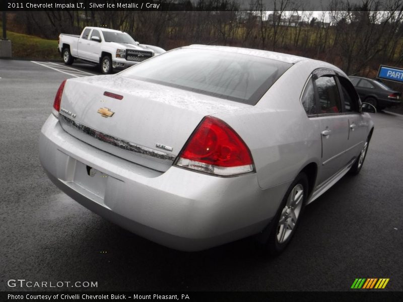 Silver Ice Metallic / Gray 2011 Chevrolet Impala LT