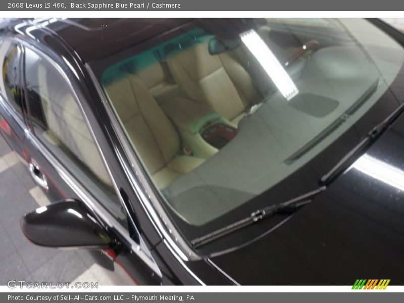 Black Sapphire Blue Pearl / Cashmere 2008 Lexus LS 460