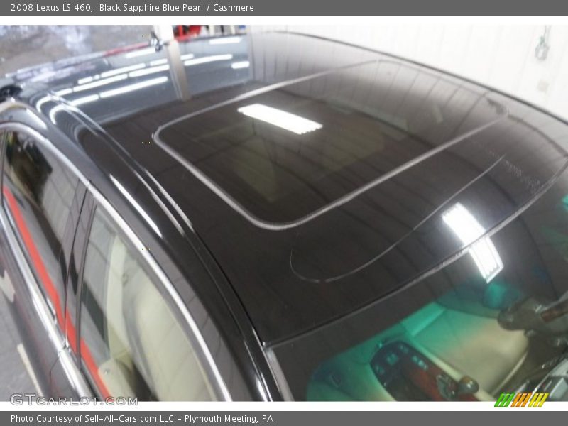 Black Sapphire Blue Pearl / Cashmere 2008 Lexus LS 460