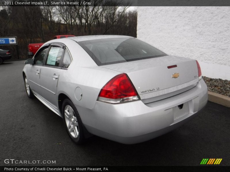 Silver Ice Metallic / Gray 2011 Chevrolet Impala LT