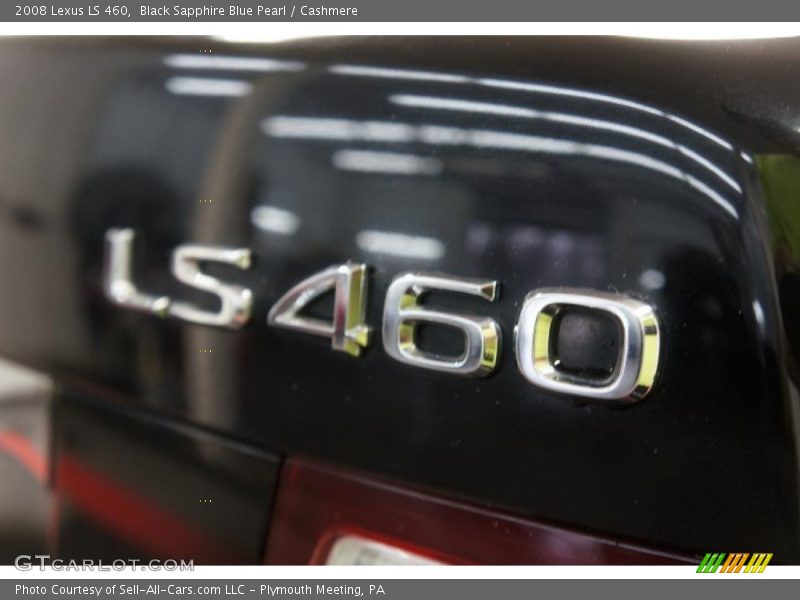 Black Sapphire Blue Pearl / Cashmere 2008 Lexus LS 460