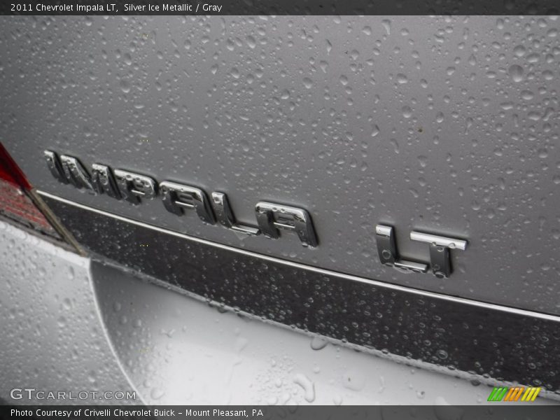 Silver Ice Metallic / Gray 2011 Chevrolet Impala LT