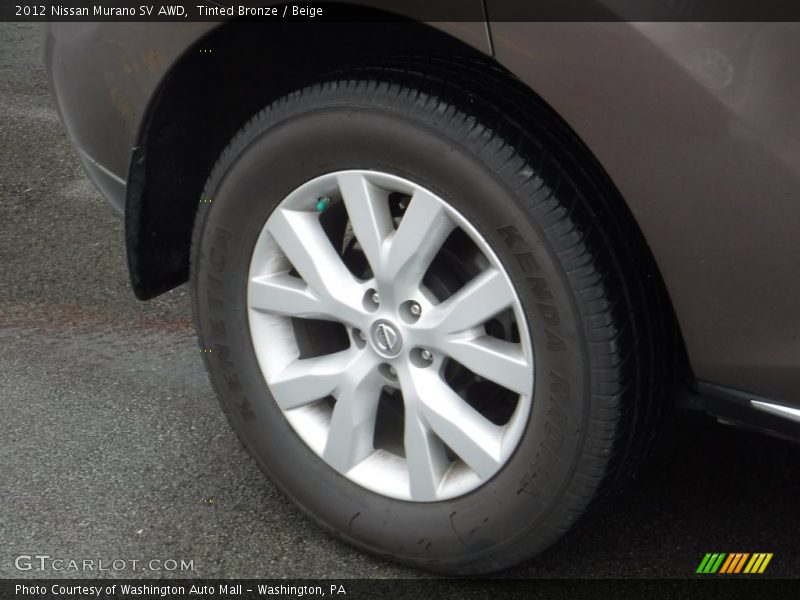 Tinted Bronze / Beige 2012 Nissan Murano SV AWD