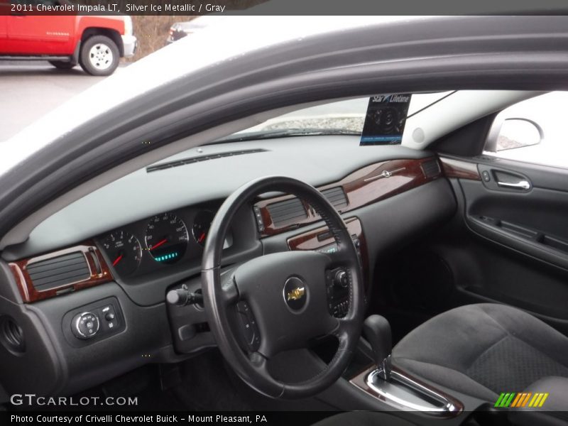 Silver Ice Metallic / Gray 2011 Chevrolet Impala LT