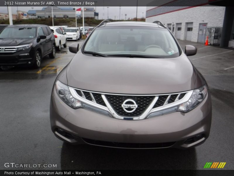 Tinted Bronze / Beige 2012 Nissan Murano SV AWD
