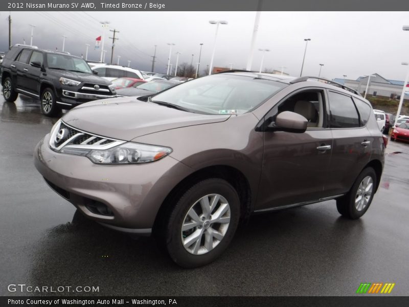 Tinted Bronze / Beige 2012 Nissan Murano SV AWD