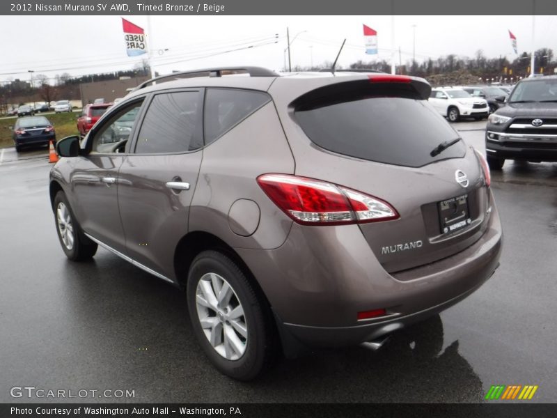 Tinted Bronze / Beige 2012 Nissan Murano SV AWD