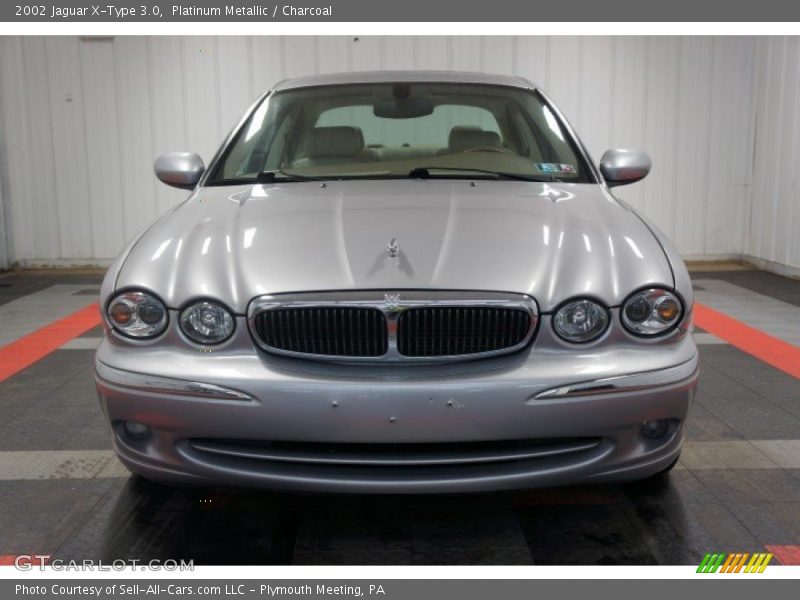 Platinum Metallic / Charcoal 2002 Jaguar X-Type 3.0