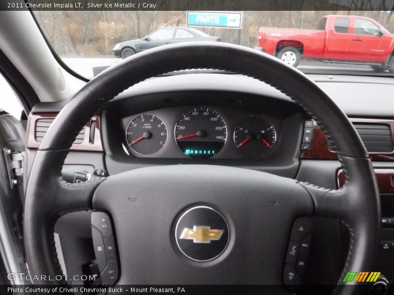 Silver Ice Metallic / Gray 2011 Chevrolet Impala LT