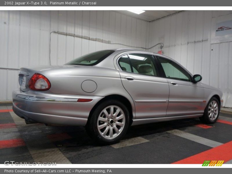 Platinum Metallic / Charcoal 2002 Jaguar X-Type 3.0
